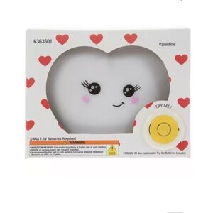 Squishy Heart Light- 7 Color Changing